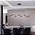 Lustre Pendente LED 35W Moderno Espiral Preto 110cm 4000K Bivolt - Imagem 2