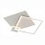 Lustre Plafon LED 60W Sobrepor Moderno Branco 3200K Bivolt - Imagem 1