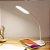 Luminária de Mesa LED 3W Carregador Celular Indução Multicor 5V Bivolt - Imagem 2