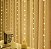Cortina LED 3x3 Metros 240 Lâmpadas Efeito Cascata Branco Quente BIvolt - Imagem 1