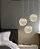 Lustre Pendente LED 3W Globo Lichia Vidro G9 Multicor Bivolt - Imagem 4