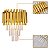 Arandela Queen Metal Dourado 2xE14 Cristal 24x31cm Bivolt - Imagem 3