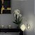 Arandela LED Parede 7W Saturno Globo Bolha Prata 3000K Bivolt - Imagem 3