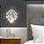 Lustre Pendente LED 10W Pétala Flor Dourado Multicor Bivolt - Imagem 6