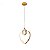 Lustre Pendente LED 7W Coração Dourado 3000K Bivolt - Imagem 6