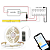 KIT Fita LED COB Sequencial 576 LED’s 24V 5 Metros CCT Multicor + Fonte - Imagem 4