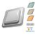 Lustre Plafon LED 25W Céu Estrelado Duplo 35x35 Multicor Bivolt - Imagem 1
