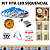 KIT Fita LED Sequencial 234 LED’s 12V 5 Metros 3000K + Fonte - Imagem 1