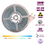 Fita 192 LED's 220V 10 Metros IP44 3528 18W CCT Multicor Liga Direto - Imagem 1