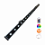 Refletor Ribalta 18 LED’s 24W RGB 1 Metro Controle IR Bivolt IP44 - Imagem 1