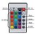 Refletor Ribalta 18 LED’s 24W RGB 1 Metro Controle IR Bivolt IP44 - Imagem 6