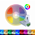Fita LED 3528 240 LED's RGB Colorida 20W 5 Metros IP20 12V RF - Imagem 1