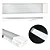 Luminária Linear 120cm Cristal LED 50W Sobrepor Branco Frio Bivolt - Imagem 6