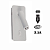 Arandela LED 3W Arcavi USB Leitura Make Interruptor Branca Bivolt - Imagem 1