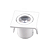 Mini Spot LED 1W Móvel Quadrado Direcionável Branco 3000K Bivolt - Imagem 1