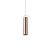 Lustre Pendente LED 7W Tubo Bronze 20cm 3000K Bivolt DCD01133 - Imagem 2