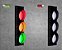 Luminária LED Semáforo Arandela Parede Controle Remoto RF 220V - Imagem 4