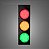 Luminária LED Semáforo Arandela Parede Controle Remoto RF 220V - Imagem 2