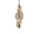 Lustre Pendente LED 5W Espiral Infinity Dourado Acrílico Multicor Bivolt - Imagem 7