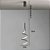 Lustre Pendente LED 20W Espiral Moderno Preto 3000K Bivolt - Imagem 5