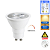 Lâmpada LED 8W MR16 Dimerizavel GU10 2700K Branco Quente 220V - Imagem 1