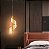 Lustre Pendente LED 5W Espiral Dourado Acrílico Multicor Bivolt - Imagem 2