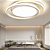 Lustre Plafon Duplo Neon LED 100W Branco Controle Remoto Bivolt - Imagem 5