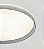Lustre Plafon LED 60W Cinza Redondo 40cm Multicor Bivolt - Imagem 5