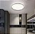 Lustre Plafon LED 60W Cinza Redondo 40cm Multicor Bivolt - Imagem 7