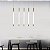 Lustre Pendente LED 10W Tubo Neon 50cm 3000K Bivolt QD05148 - Imagem 3