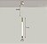 Lustre Pendente LED 10W Tubo Neon 50cm 3000K Bivolt QD05148 - Imagem 5