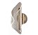 Arandela LED 7W Acrílico 28cm Parede Dourado 3000K Bivolt QB05136 - Imagem 5