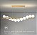 Lustre Pendente Jabuticaba 9 Globos Vidro Espiral 100cm Dourado Bivolt - Imagem 7