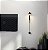 Arandela LED 7W  Make Interruptor Analógico Preta 3200K Bivolt - Imagem 5