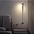 Arandela LED 7W  Make Interruptor Analógico Preta 3200K Bivolt - Imagem 2