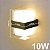 Arandela LED 10W Duplo Facho 360° Preto IP66 3000K Bivoltt - Imagem 3