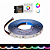 Fita LED 5050 RGBW+WW 14.4W 60 LED’s 24V IP20 5 Metros + Central - Imagem 1