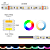 KIT Fita LED 5050 RGBW+WW 14.4W 60 LED’s 24V IP20 5 Metros + Fonte - Imagem 3