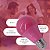 Lâmpada LED 7W Bulbo Color A60 Rosa E27 Bivolt - Imagem 2