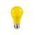 Lâmpada LED 7W Bulbo Color A60 Amarelo E27 Bivolt - Imagem 1