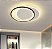 Lustre Plafon LED Duplo 49W Redondo 40cm Preto 3000K Bivolt - Imagem 3