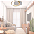 Lustre Plafon LED Duplo 49W Redondo 40cm Dourado 3000K Bivolt - Imagem 3