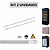 KIT 2 Barra LED 10W 50cm Geladeira Expositora Freezer 220V IP67 6500K - Imagem 1