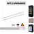KIT 2 Barra LED 20W 100cm Geladeira Expositora Freezer 220V IP67 6500K - Imagem 1