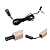 KIT 5 Micro Spot LED 0,5W 1cm Embutir Móvel Marcenaria 12V Quente 3000K - Imagem 2