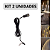 KIT 2 Micro Spot LED 0,5W 1cm Embutir Móvel Marcenaria 12V Quente 3000K - Imagem 1