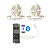 KIT Fita LED COB Sequencial 576 LED’s 24V 10 Metros CCT Multicor + Fonte - Imagem 5