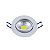 Spot 3W Redondo LED COB Direcional Branco Quente - Imagem 1