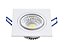 Spot 7W Quadrado LED COB Direcional Branco Frio - Imagem 1