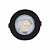 Spot 7W LED COB SMD Preto Redondo Branco Frio 6500K Bivolt - Imagem 1